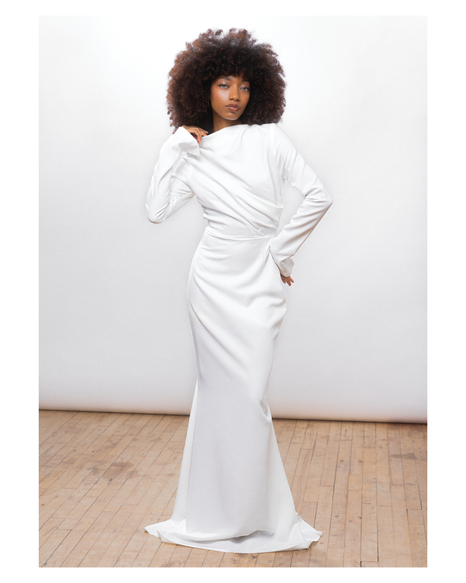 Diana Draped Gown