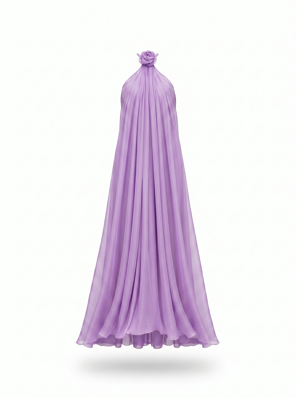 Sonora Halter Chiffon Gown