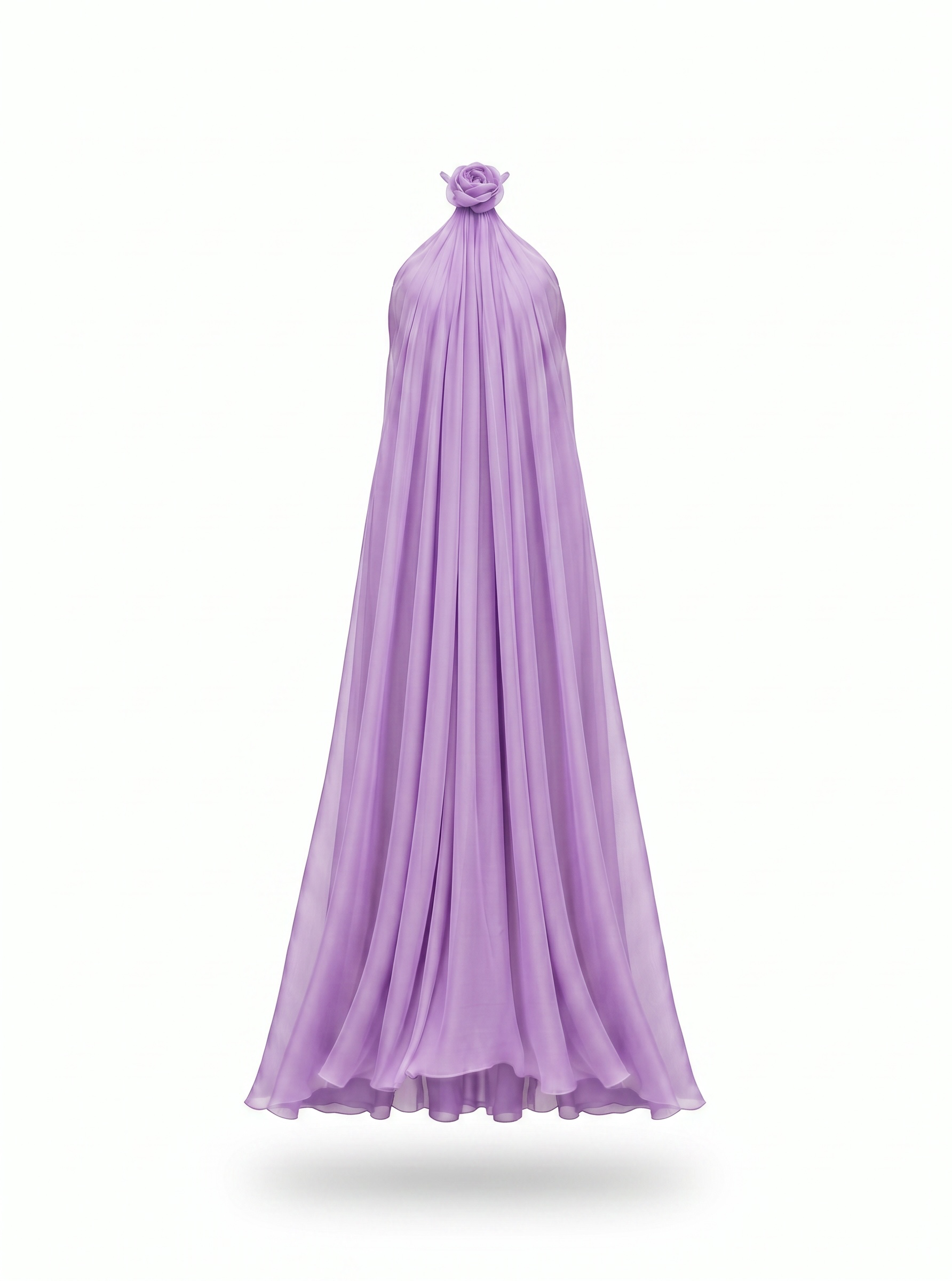 Sonora Halter Chiffon Gown