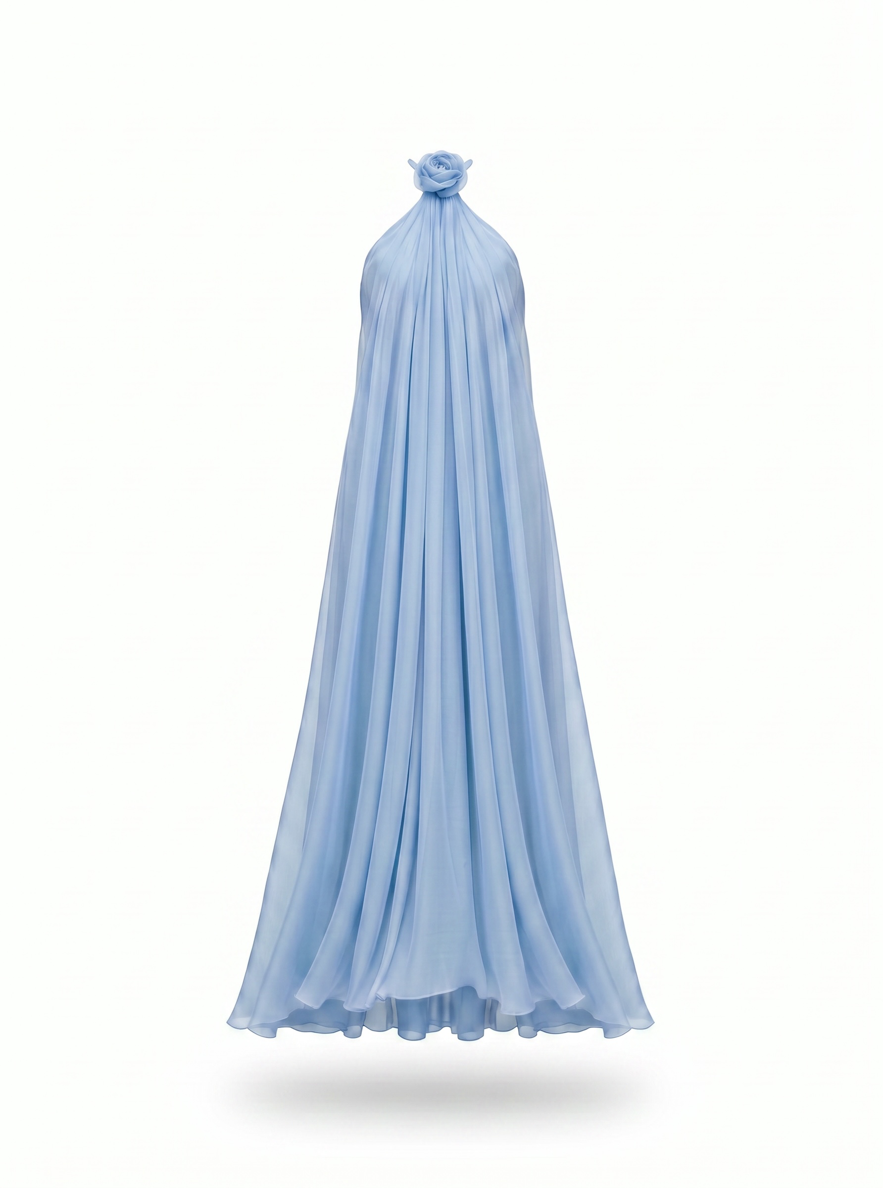 Sonora Halter Chiffon Gown