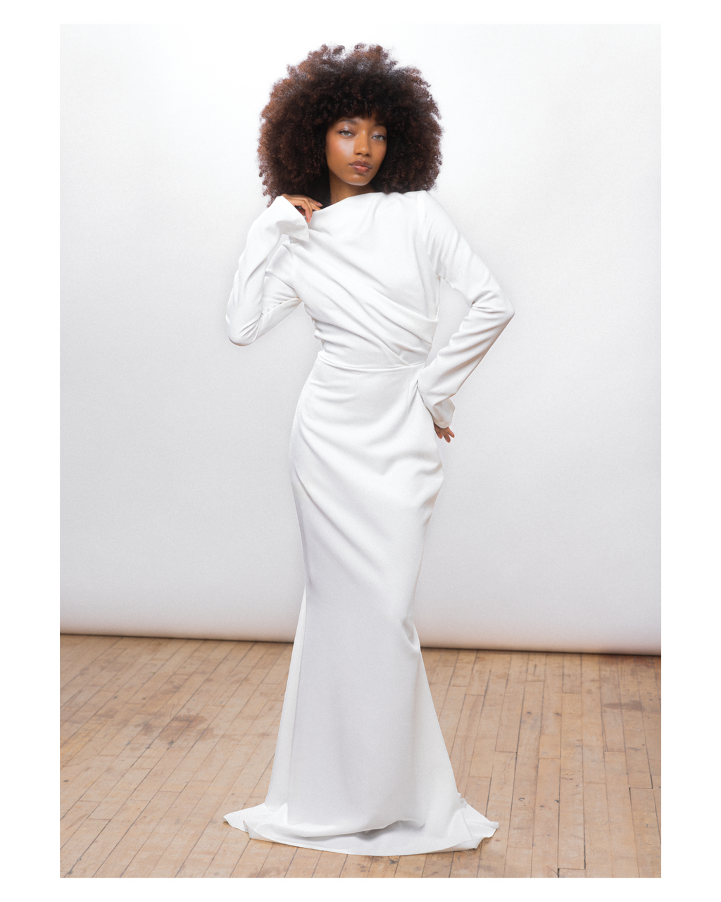 Diana Draped Gown