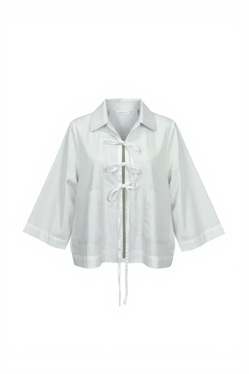White Tie Shirt