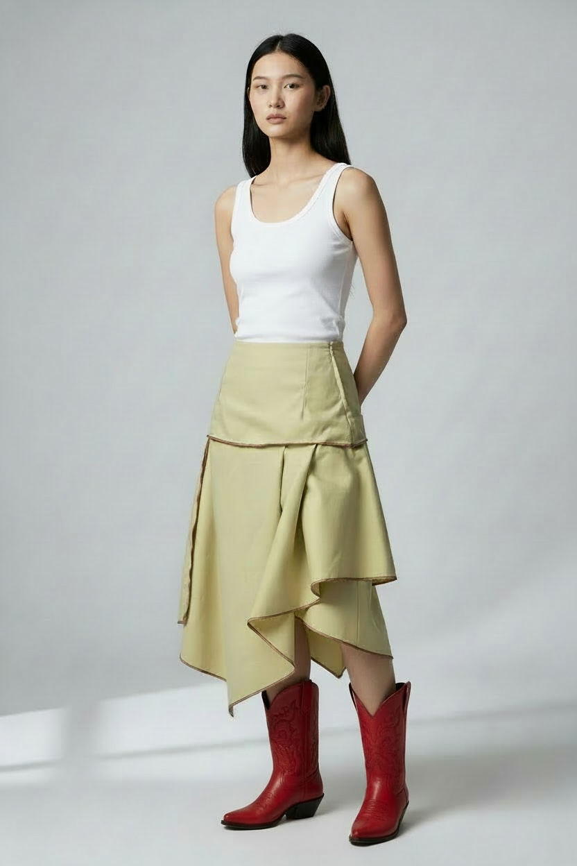 Lana Canvas Skirt